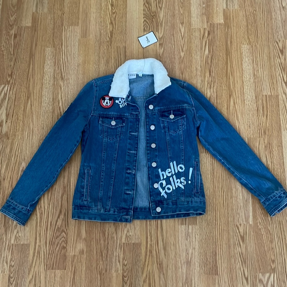 DISNEY DENIM MICKEY MOUSE JACKET - Picture 4 of 5